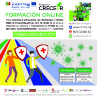 TALLERES GRATUITOS ONLINE PROTOCOLOS ANTE COVID 19 PROYECTO CRECEER