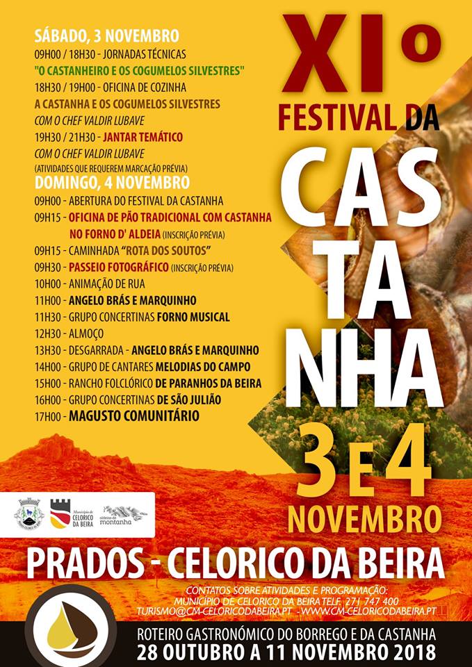 Festival da castanha e do cogumelo silvestre (Novembro)